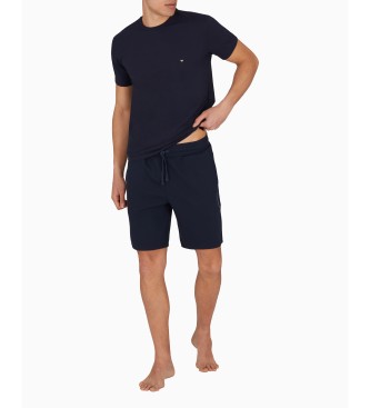 Emporio Armani Bermuda shorts Piquet navy