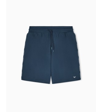 Emporio Armani Loungewear Bermudas azuis