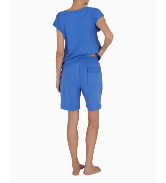 Emporio Armani Lounge Bermuda shorts blue