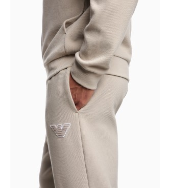 Emporio Armani Home Bež hlače