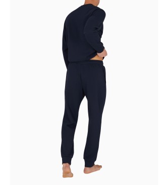 Emporio Armani Cuffed trousers navy