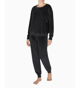 Emporio Armani Tuta nera da casa