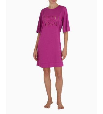 Emporio Armani Rosa Maxikleid