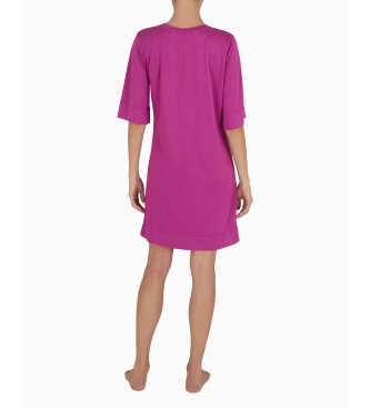 Emporio Armani Rosa Maxikleid