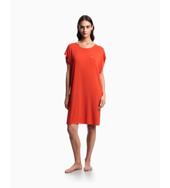 Emporio Armani Essential Studs coral nightdress