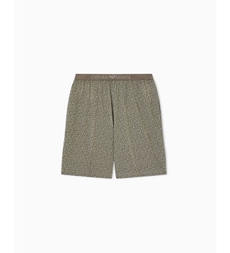Emporio Armani Pijama Basic verde