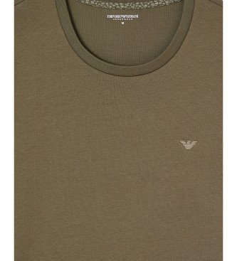 Emporio Armani Pijama Basic verde