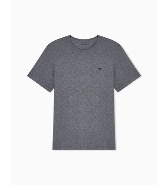 Emporio Armani Pyjamas med bermudashorts i grå Endurance-trikå