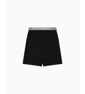Emporio Armani Pyjamas med bermudashorts i grå Endurance-trikå