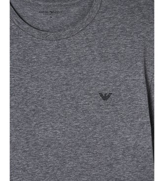 Emporio Armani Pyjamas med bermudashorts i grå Endurance-trikå