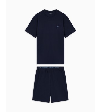 Emporio Armani Pijama Comfy marino