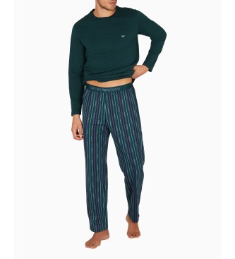 Emporio Armani Pijama Roupa de noite Pijama verde
