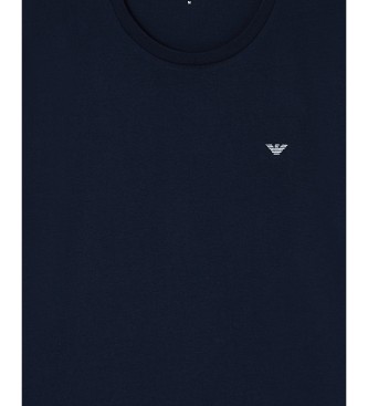 Emporio Armani Pyjama Pattern Mix navy