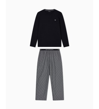 Emporio Armani Pijama com motivo preto