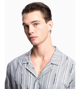 Emporio Armani Pijama de noite cinzento