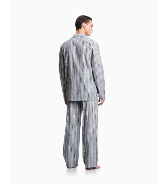 Emporio Armani Pijama de noite cinzento