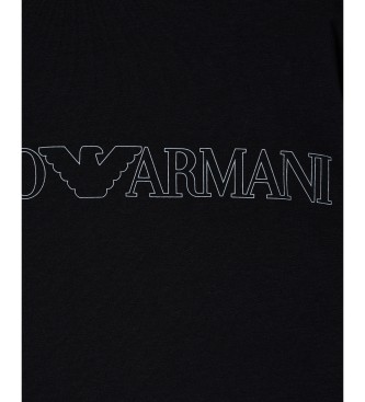 Emporio Armani Pijama Megalogo preto