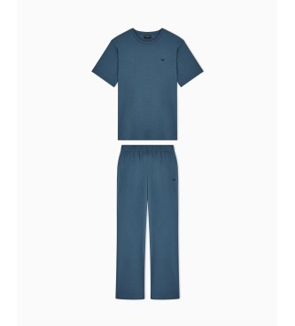 Emporio Armani Deluxe pyjamas blue