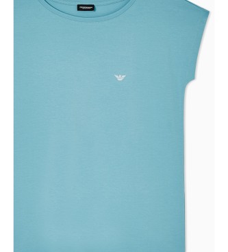 Emporio Armani Vsakodnevna pižama turkizna