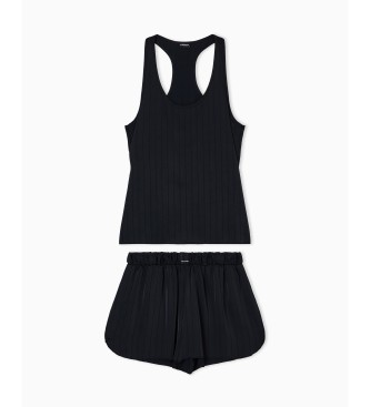 Emporio Armani Pyjama de nuit noir