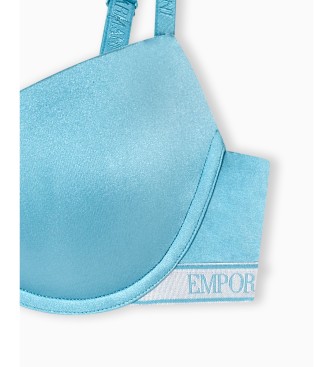 Emporio Armani Sodoben modrček modre barve