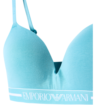 Emporio Armani Dnevni modrček modre barve