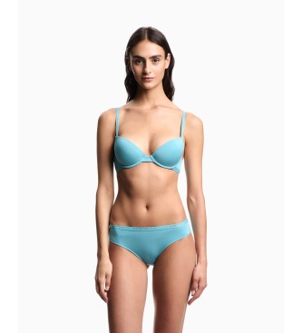 Emporio Armani Modrček modre barve