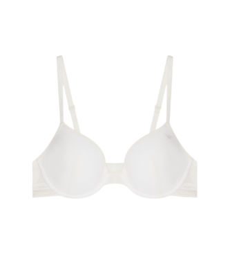 Emporio Armani Bež oblazinjen modrček