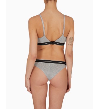 Emporio Armani Bralette bra Countour grey