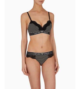 Emporio Armani Romantic bra black