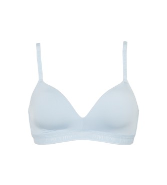 Emporio Armani Reggiseno a triangolo imbottito blu iconico ASV