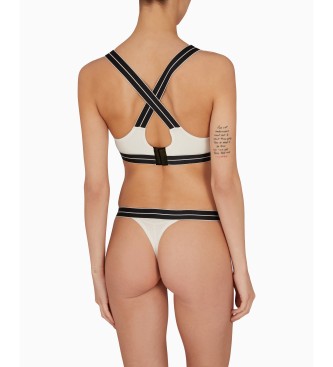 Emporio Armani Gepolsterter Triangel-BH mit weiem, ikonischem Band
