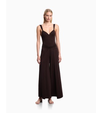 Emporio Armani Pantal�n Largo marr�n