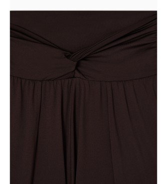 Emporio Armani Pantal�n Largo marr�n