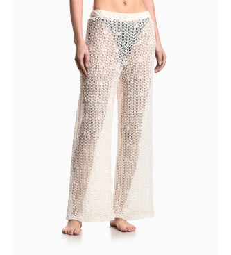 Emporio Armani Pantaloni da spiaggia beige