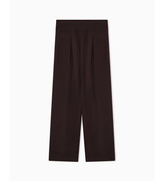 Emporio Armani Pantal�n Beachwear marr�n