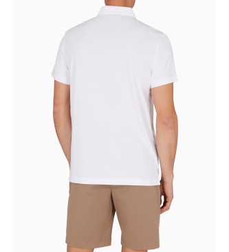 Emporio Armani Lssiges weies Poloshirt