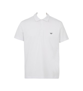 Emporio Armani Lssiges weies Poloshirt