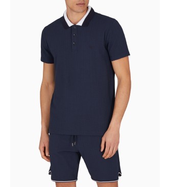 Emporio Armani Effen navy poloshirt