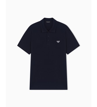 Emporio Armani Polo blu da spiaggia