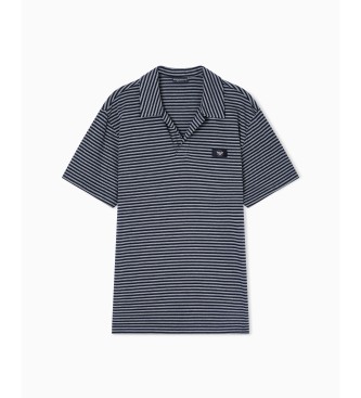 Emporio Armani Camisa p�lo Tecido azul-marinho
