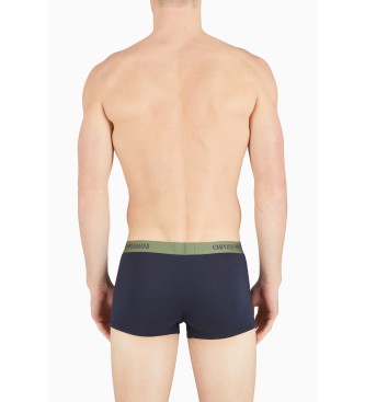 Emporio Armani St med 3 boxershorts i ren bomuld, flerfarvede