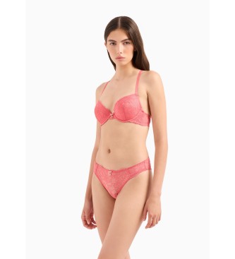 Emporio Armani Push up-bh Eternal Lace coral