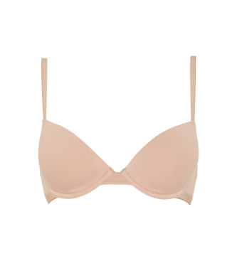 Emporio Armani Reggiseno Push Up Essential Studs color carne
