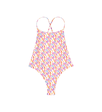 Emporio Armani Costume da bagno rosa Logomania