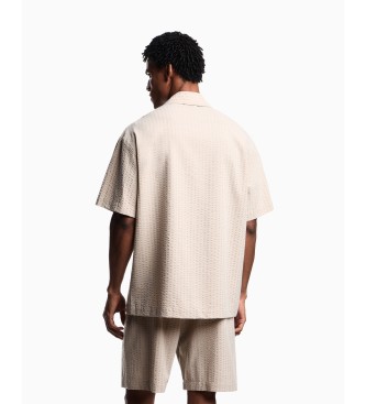 Emporio Armani Chemise Out beige