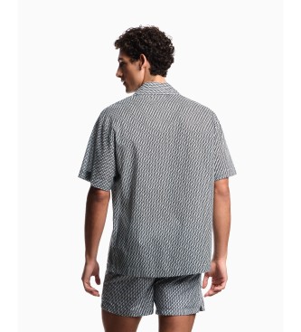 Emporio Armani Skjorte Mix navy