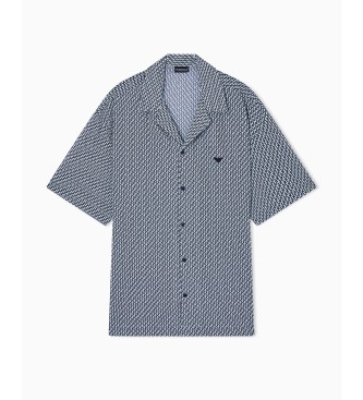 Emporio Armani Skjorte Mix navy