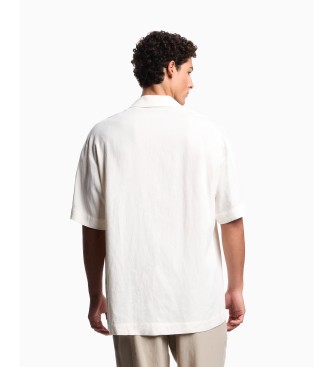Emporio Armani Strandskjorte hvid