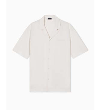 Emporio Armani Strandskjorte hvid